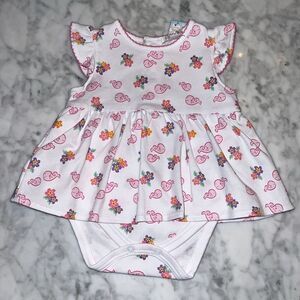 NWT KISSY KISSY PIMA COTTON BODYSUIT DRESS